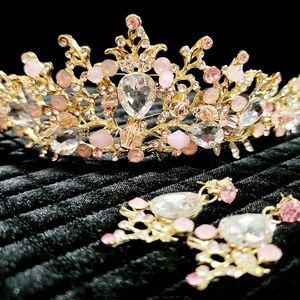 Tierra Set, Pink & Gold